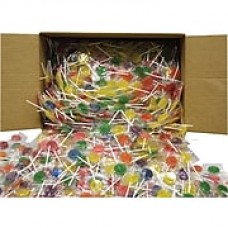 Assorted Fruit-Flavored Lollipops, 19 lbs.