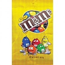 M&M's® Peanut Candy Peg Bag, Serving size: 5.3 oz., 12 Bags/Box