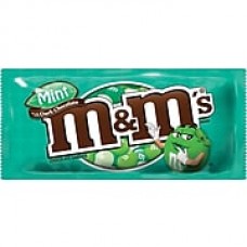 M&M Dark Chocolate Mint, 1.5 oz., 24 Bags/Box