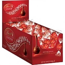 Lindt LINDOR Chocolate Truffles, Milk Chocolate, 120 Truffles/Box