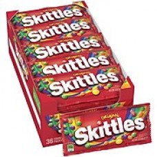 Skittles Original Candy, 2.17 oz. Bags, 36 Bags/Box