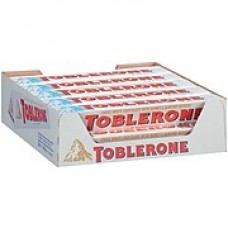 Toblerone White Chocolate Bar, 3.5 oz, 20 Count (304-00027)