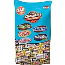 Mars Mix Mini Chocolate Bars, 62.60 Oz, 205-Piece Bag (220-00016)