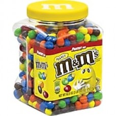 M&M's Peanut Chocolate Candy, 56 oz (209-00060)