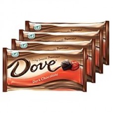 DOVE PROMISES Dark Chocolate Candy 8.87-Ounce Bag Pack of 4 (225-00043)