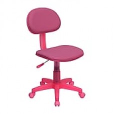 Flash Furniture Fabric Computer and Desk Office Chair, Armless, Pink (BT698PINK)