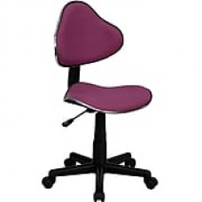 Flash Furniture Fabric Computer and Desk Office Chair, Armless, Lavender (BT699LAV)