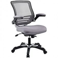 Modway Edge Mesh Executive Office Chair, Adjustable Arms, Gray (848387003111)