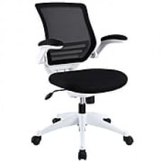 Modway Edge Mesh Computer and Desk Office Chair, Adjustable Arms, Black (848387009663)