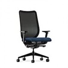 HON Nucleus Fabric Computer and Desk Office Chair, Adjustable Arms, Blue (HONN103AB90)