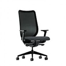 HON Nucleus Mesh Computer and Desk Office Chair, Adjustable Arms, Black (HONN103UR10)