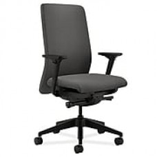 HON Nucleus Fabric Computer and Desk Office Chair, Adjustable Arms, Gray (HONN104AB12)