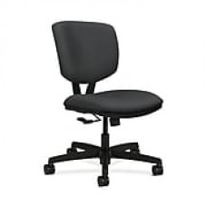 HON Volt Fabric Computer and Desk Office Chair, Armless, Carbon Fabric (HON5721HSX23T)