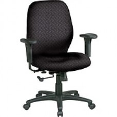 Office Star™ Fabric Managers Office Chair, Ash, Adjustable Arm (3121-217)