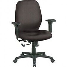 Office Star™ Fabric Managers Office Chair, Shale, Adjustable Arm (3121-295)