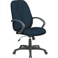 Office Star™ Fabric Executive Office Chair, Blue Galaxy, Fixed Arm (EX2654-296)