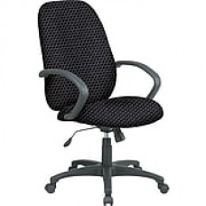 Office Star™ Fabric Executive Office Chair, Graphite, Fixed Arm (EX2654-320)