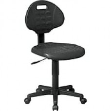 Office Star Plastic Computer and Desk Office Chair, Armless, Black (KH520)