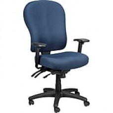 Tempur-Pedic TP4000 Fabric Computer and Desk Office Chair, Blue, Fixed Arm (TP4000-NAVY)