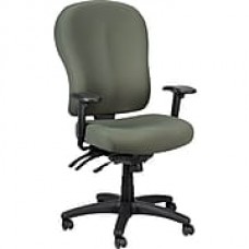 Tempur-Pedic TP4000 Fabric Computer and Desk Office Chair, Olive, Fixed Arm (TP4000-OLIVE)