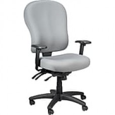 Tempur-Pedic TP4000 Fabric Computer and Desk Office Chair, Grey, Fixed Arm (TP4000-GREY)