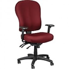 Tempur-Pedic TP4000 Fabric Computer and Desk Office Chair, Burgundy, Fixed Arm (TP4000-BURGUNDY)