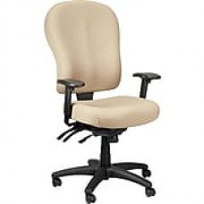 Tempur-Pedic TP4000 Fabric Computer and Desk Office Chair, Beige, Fixed Arm (TP4000-BEIGE)