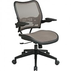 Office Star Mesh Computer and Desk Office Chair, Adjustable Arms, Latte (13-88N1P3)