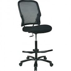 Office Star Fabric Computer and Desk Office Chair, Armless, Black (15-37A720D)