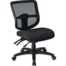 Office Star Proline II Fabric Computer and Desk Office Chair, Armless, Coal (98341-30)