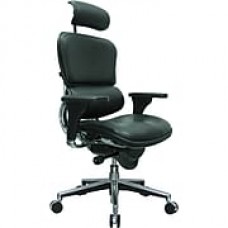 Eurotech Ergohuman Leather Executive Office Chair, Adjustable Arms, Black (LE9ERG(N))