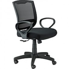 Eurotech Maze Fabric Computer and Desk Office Chair, Fixed Arms, Black (MT3000-BLK)