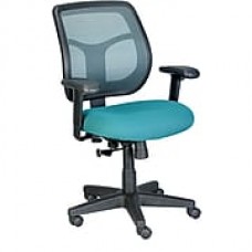 Eurotech Seating Fabric Computer and Desk Office Chair, Green, Adjustable Arm (MT9400-GRN)