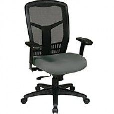 Office Star Proline II Fabric Managers Office Chair, Adjustable Arms, Gray (90662-226)