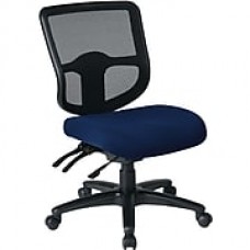 Office Star Proline II Fabric Computer and Desk Office Chair, Armless, Navy (98341-225)