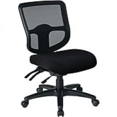 Office Star Proline II Fabric Computer and Desk Office Chair, Armless, Black (98341-231)