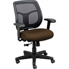 Eurotech Seating Fabric Computer and Desk Office Chair, Tangent Roulette, Adjustable Arm (MT9400TAN-ROUL)