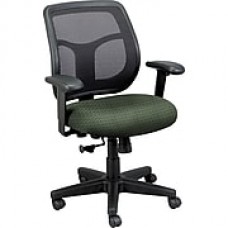 Eurotech Seating Fabric Computer and Desk Office Chair, Cirque Summer Grass, Adjustable Arm (MT9400 CIRQ-GRS)