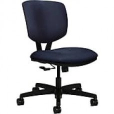 basyx by HON Volt Fabric Computer and Desk Office Chair, Armless, Blue (HON5721HBK85T)