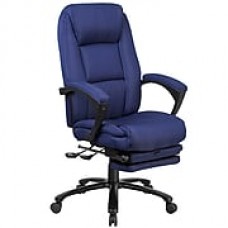 Flash Furniture High Back Fabric Executive Reclining Swivel Office Chair with Comfort Coil Seat Springs (BT90288HNY)