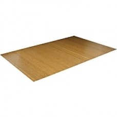 Anji Mountain Roll-Up 48''x71.13'' Bamboo Chair Mat for Carpet, Rectangular, Natural (AMB24001)
