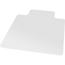 ES Robbins Robbins; 48''x36'' Vinyl Chair Mat for Carpet, Rectangular w/Lip (ESR141032)