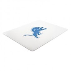 Deflecto Detroit Lions EconoMat® 45" x 53" Rectangle Low Pile Chair Mat (NFL11242DETCOM)