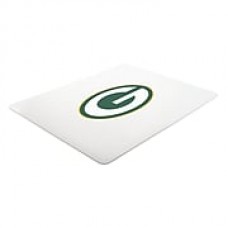 Deflecto Green Bay Packers EconoMat® 45" x 53" Rectangle Low Pile Chair Mat (NFL11242GBCOM)