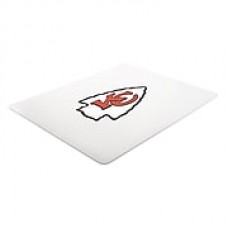 Deflecto Kansas City Chiefs EconoMat® 45" x 53" Rectangle Low Pile Chair Mat (NFL11242KCCOM)