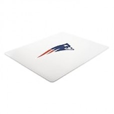 Deflecto New England Patriots EconoMat® 45" x 53" Rectangle Low Pile Chair Mat (NFL11242NECOM)