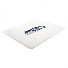 Deflecto Seattle Seahawks EconoMat® 45" x 53" Rectangle Low Pile Chair Mat (NFL11242SEACOM)