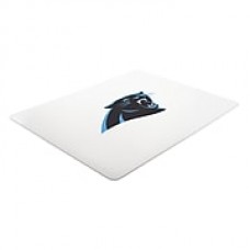 Deflecto Carolina Panthers EconoMat® 46" x 60" Rectangle Low Pile Chair Mat (NFL11442FCARCOM)