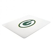 Deflecto Green Bay Packers EconoMat® 46" x 60" Rectangle Low Pile Chair Mat (NFL11442FGBCOM)