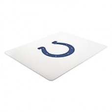 Deflecto Indianapolis Colts EconoMat® 46" x 60" Rectangle Low Pile Chair Mat (NFL11442FINDCOM)